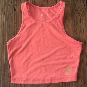 X-Small BuffBunny cropped athletic tank